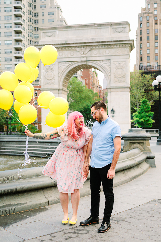 Our Engagement Shoot + Tips for Taking Photos in NYC
