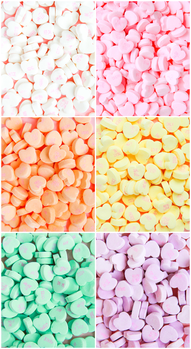 Candy Heart Phone Wallpaper Download