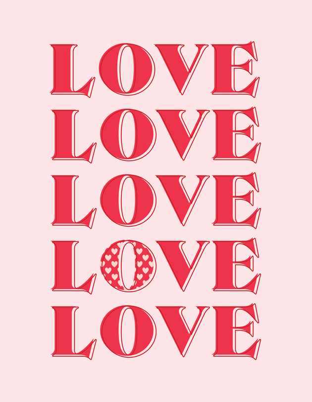 Free Love Wall Art Printable