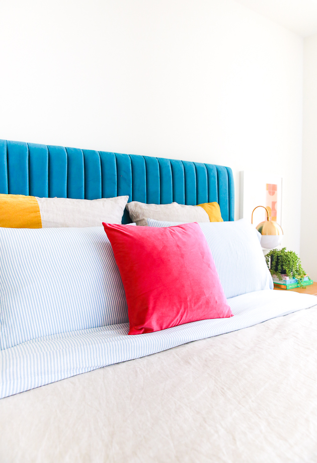 Colorful Bedroom Makeover