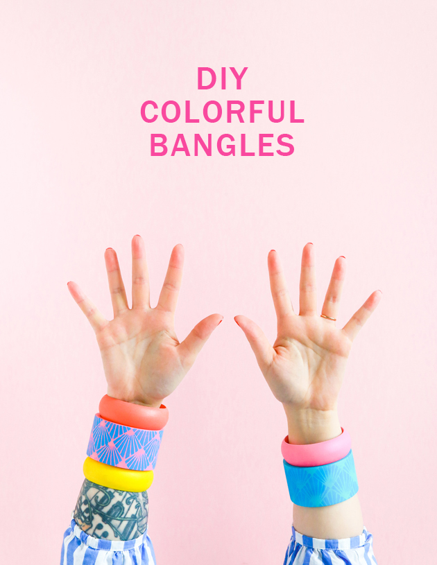 DIY Colorful Bangles