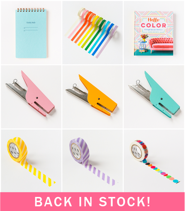 Colorful Office Supplies The Crafted Life Shop!
