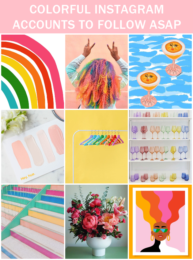 9 Colorful Instagram Accounts to Follow ASAP