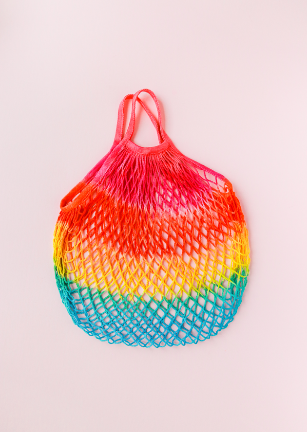 DIY Rainbow Tie Dye Bag
