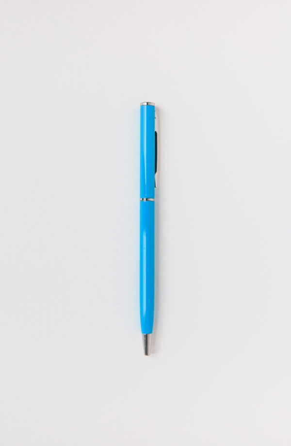 Blue pen
