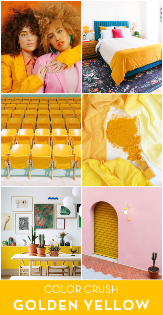 Color Crush: Golden Yellow