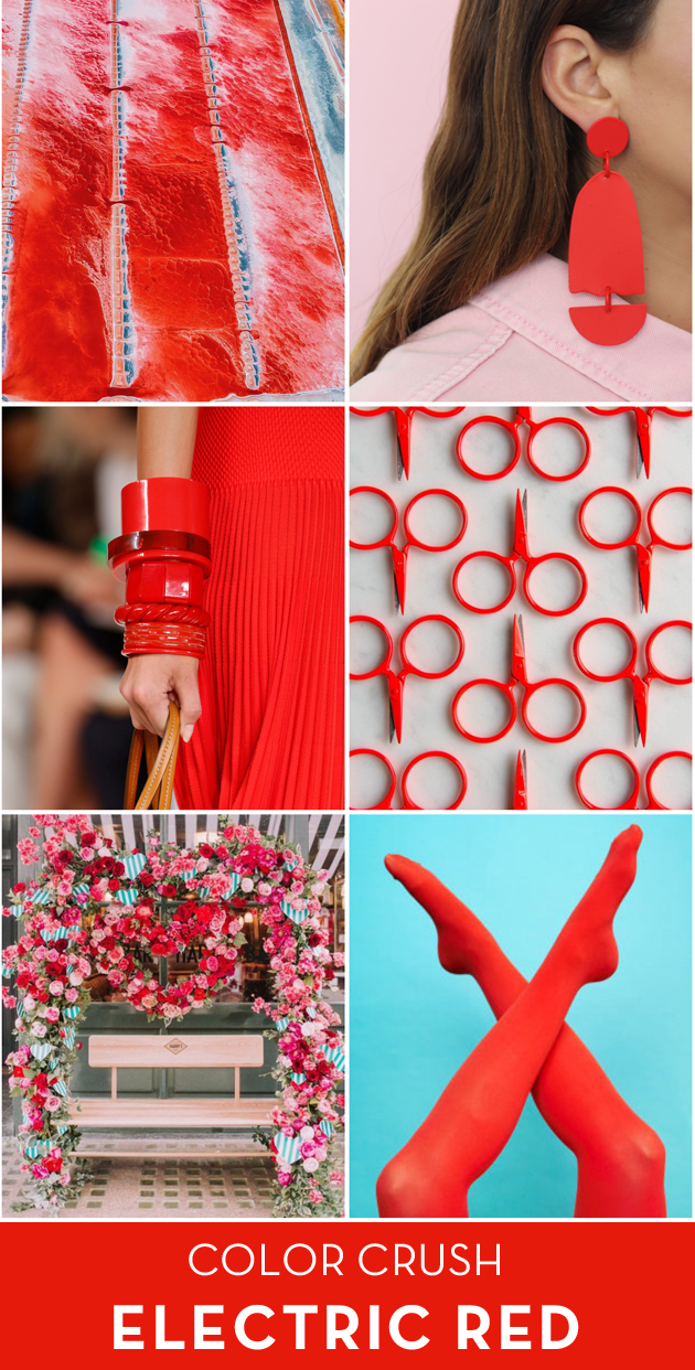 Color Crush: Electric Red