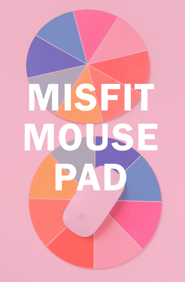 color wheel mouse pad
