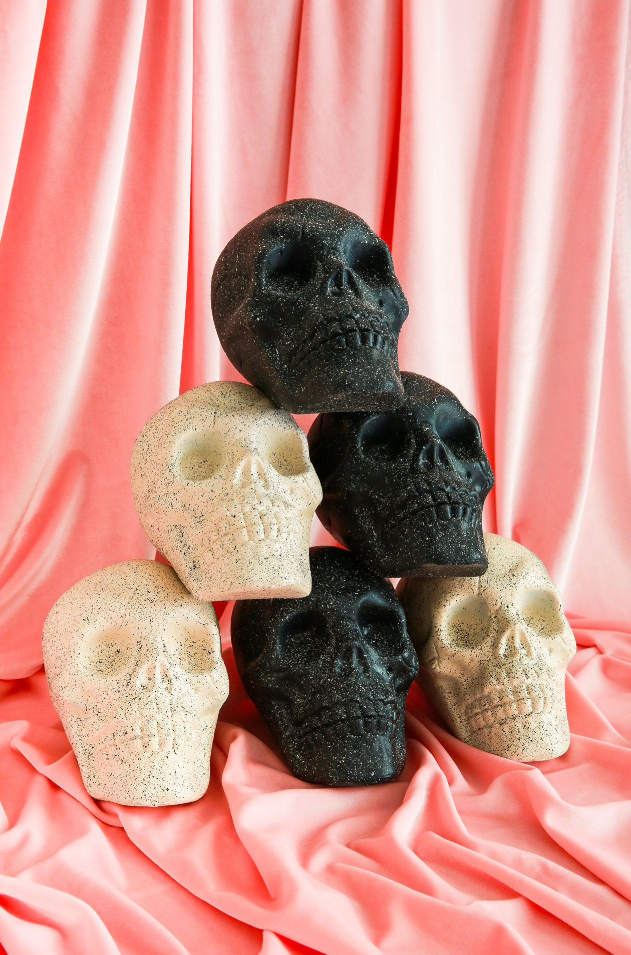 Dollar Store Halloween Skull DIY