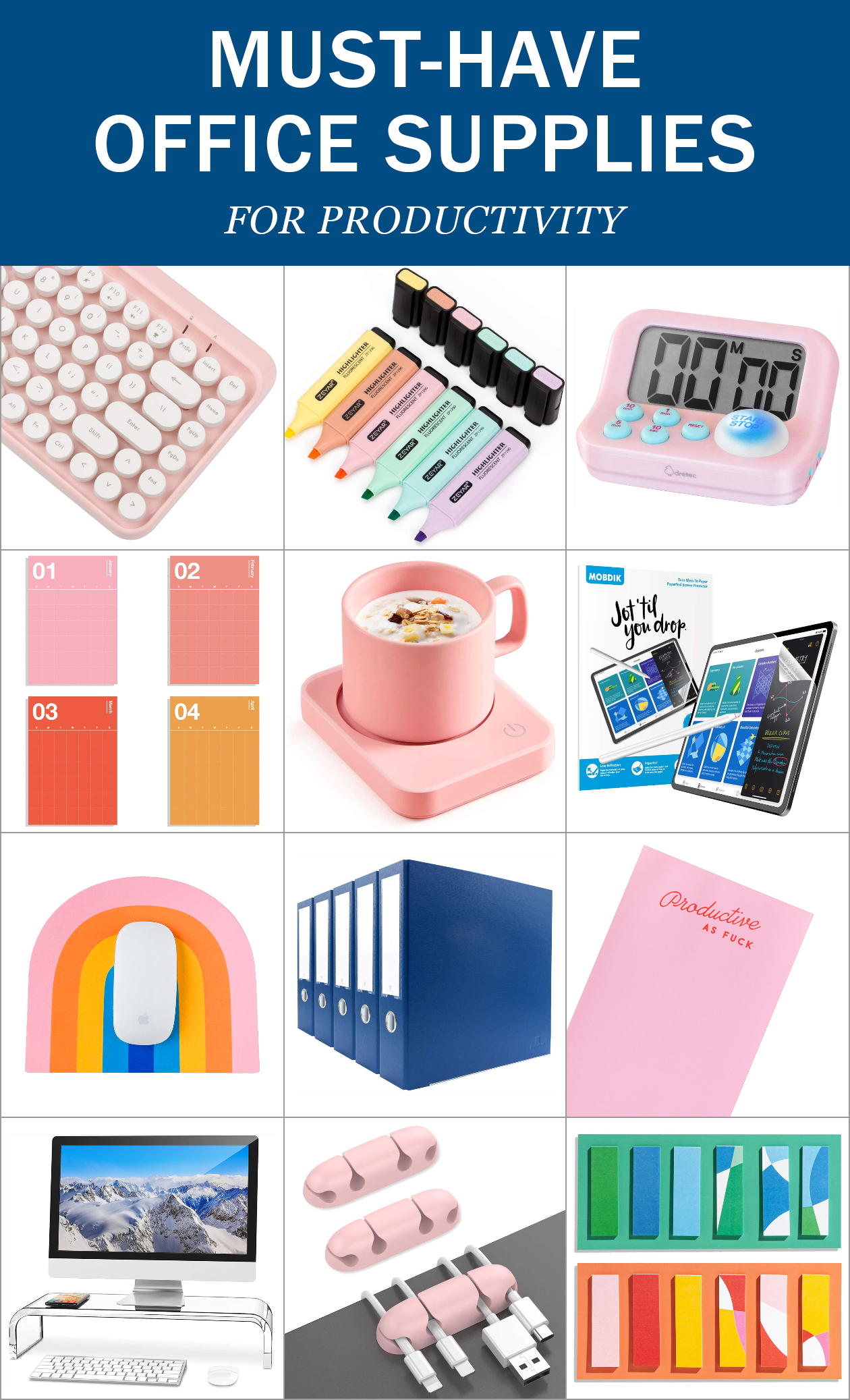 Must-Have Office Supplies for Productivity