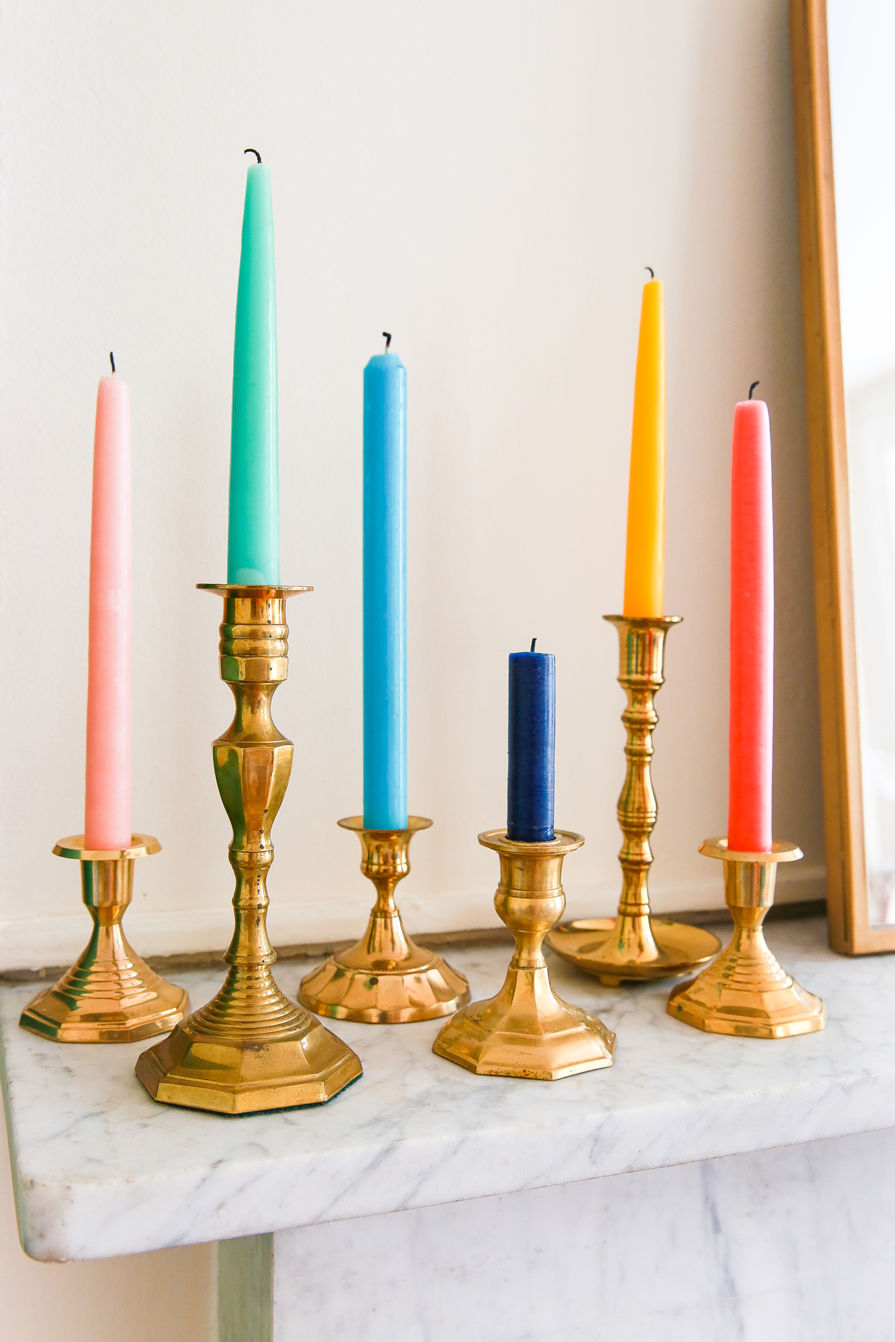 Colorful taper candles are great for any dinner party, wedding, or even just as home decor. They're a timeless piece of home decor that will never be out of style, so be sure to add them to your home ASAP. Here are my favorite taper candle picks from Etsy!