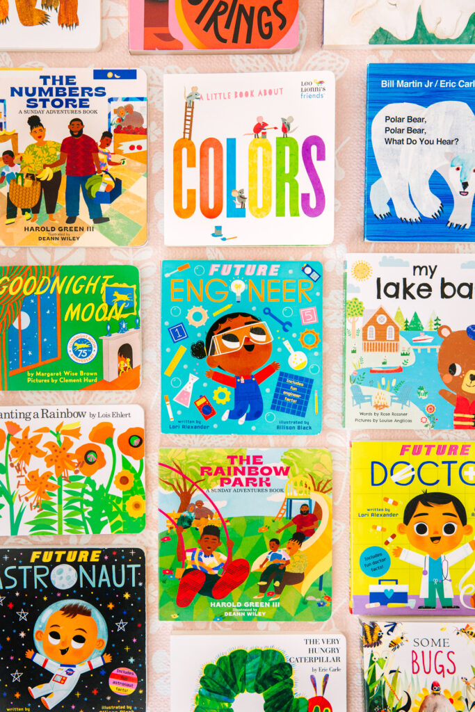 a collection of board books