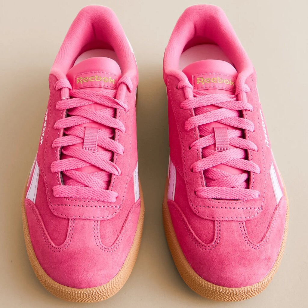 pink-sneakers Pink sneaker by Reebok