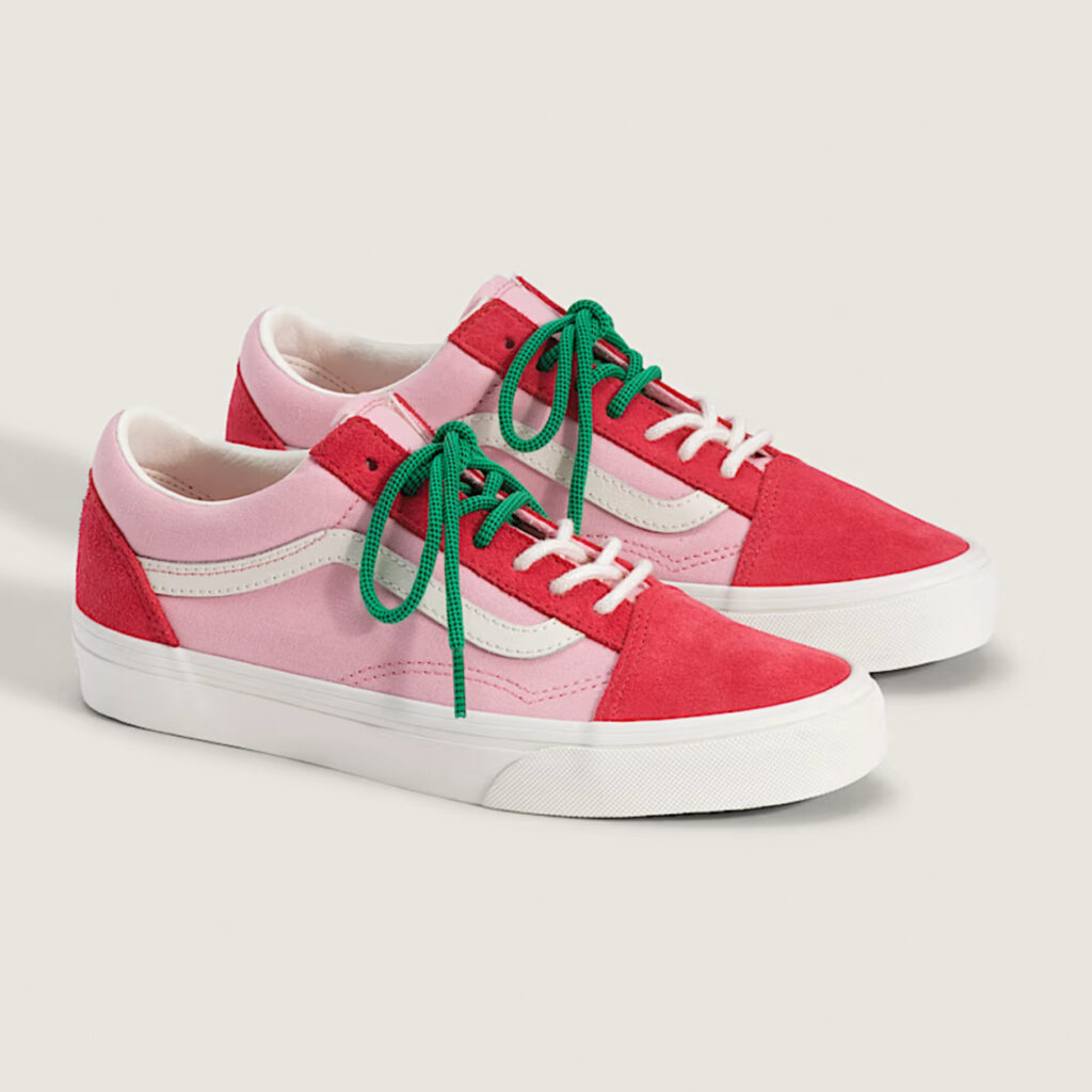 vans Pink and Red Vans